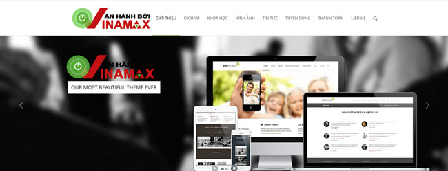 Công ty thiết kế web Vinamax 