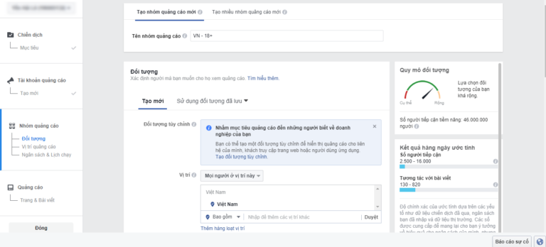 Hướng dẫn chi tiết các bước chạy quảng cáo Facebook