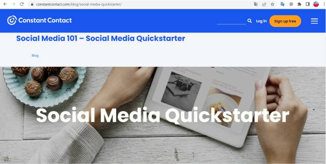 Khóa học Social Media Quickstarter