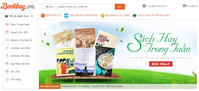 Mua sách online trên Bookbuy.vn