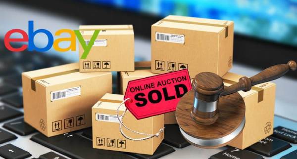 Trang web đấu giá Ebay hội tụ gần như đầy đủ các mặt hàng trên thế giới