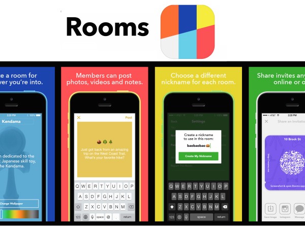 Ứng dụng trò chuyện Rooms mới trình làng của Facebook